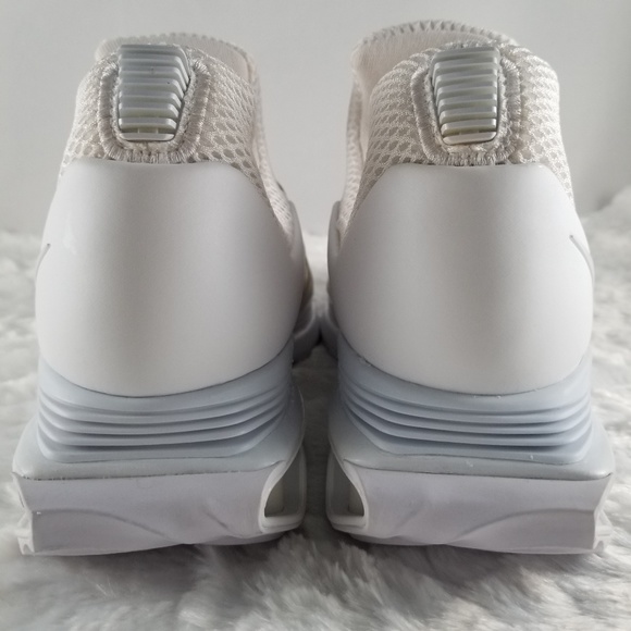 Nike Shox Gravity - Triple White - Picture 6 of 8